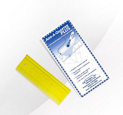 Add-A-Quarter PLUS 6in Ruler