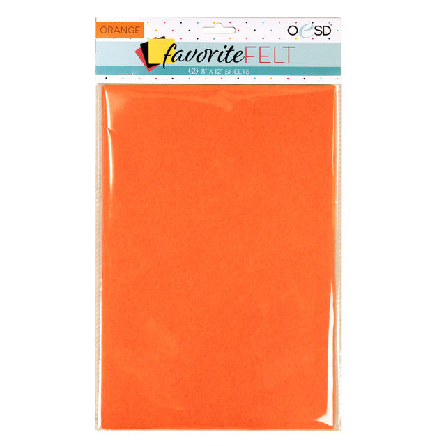 OESD Favorite Felt Orange