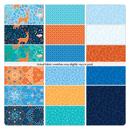 Flora and Fauna Midnight 10x10