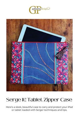 Serge It! Tablet Zipper Case