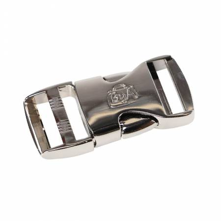 Side Release Buckle 1in Nickel 1pc