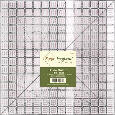 Kaye England Basic Set of Rulers