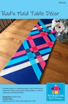 Rad'n Plaid Table Décor Pattern