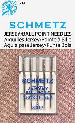 Jersey/Ballpoint 5-pk sz12/80