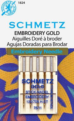 Schmetz Gold Emb 11/75