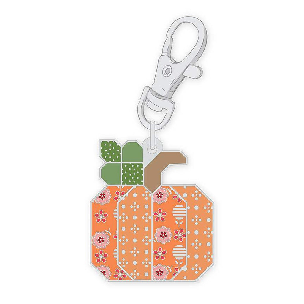 Enamel Happy Charm Pumpkin