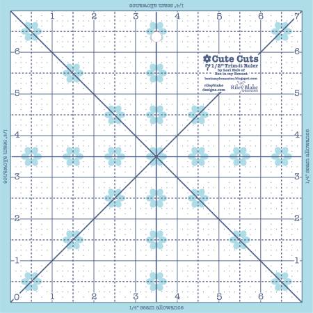 Lori Holt Trim It Ruler 7.5" Square