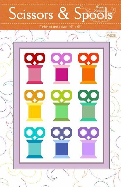 Scissors and Spools Pattern