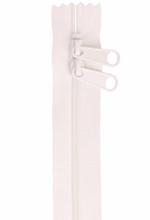 Handbag Zipper 30in White Handbag Zipper 30in White