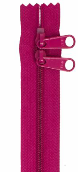 Handbag Zipper 30in Double-Slide - Wild Plum