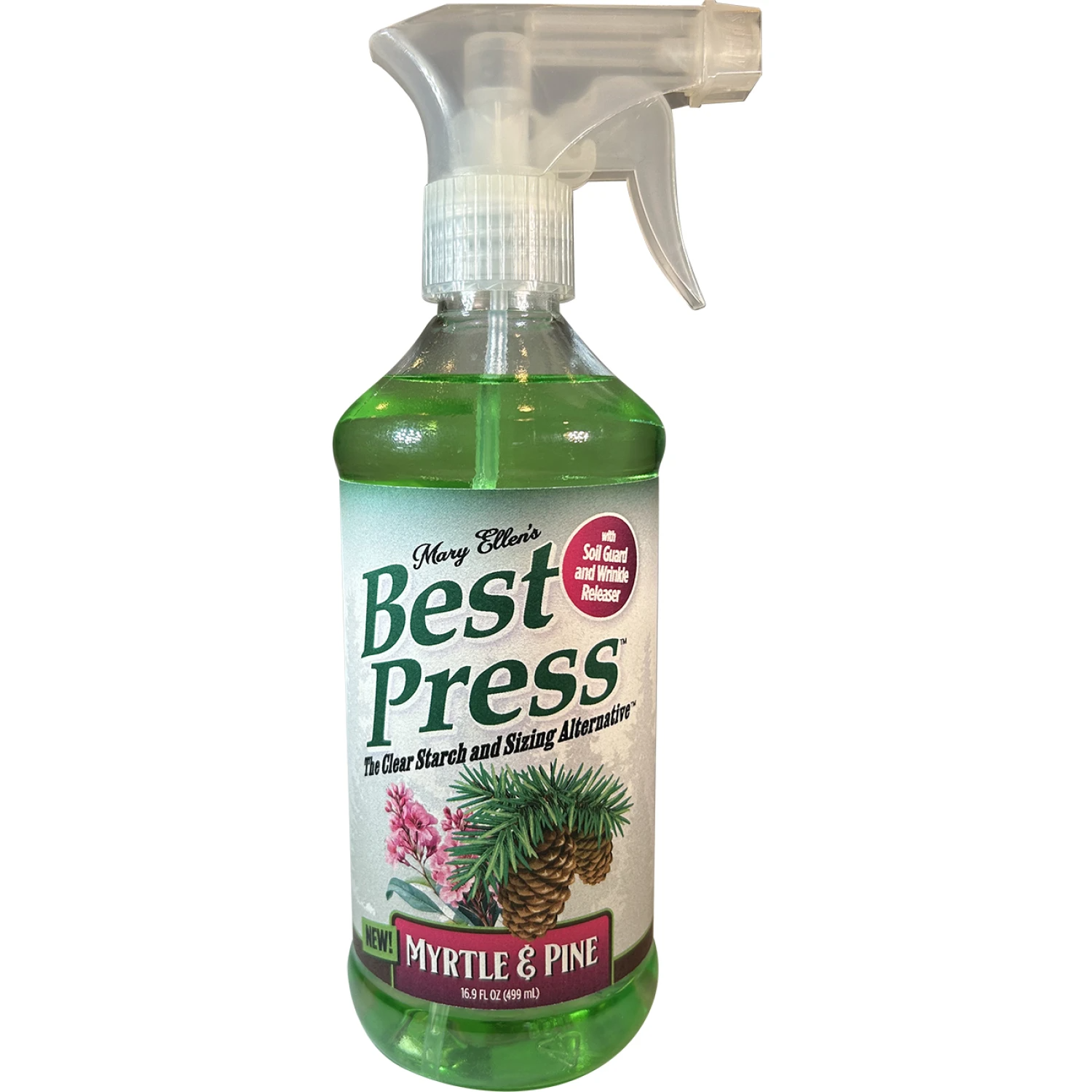 Best Press Spray Starch Myrtle & Pine Scent 16oz