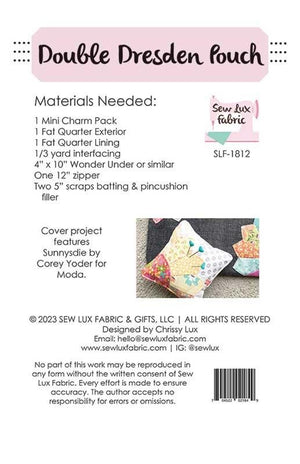 Double Dresden Pouch