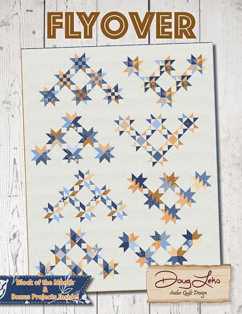 Flyover Quilt Kit, 72x92, Includes Book