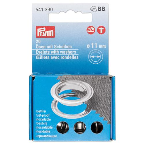 Eyelets w/Washer 11mm 20ct