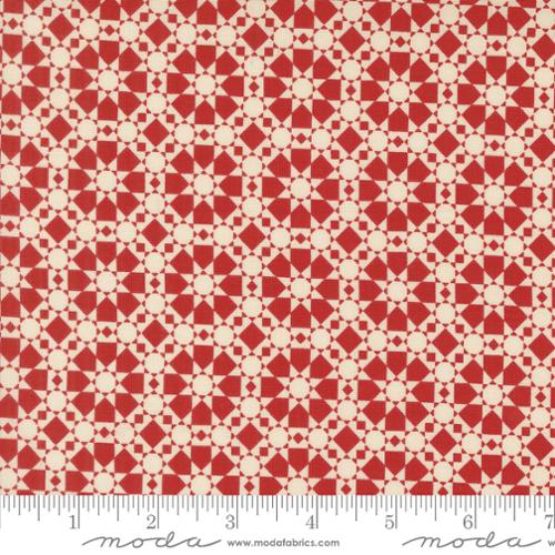 Red Quilted Star