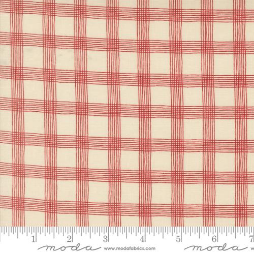Porcelain Red Plaid