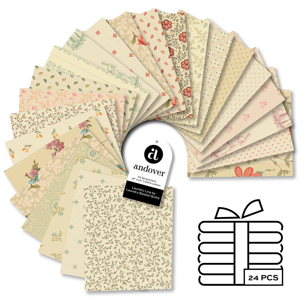 Laundry Line 24 Fat Quarters