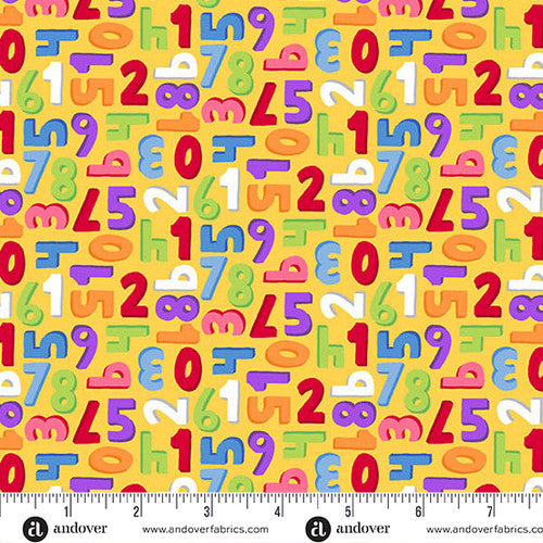 Back to School Numbers Sunshine