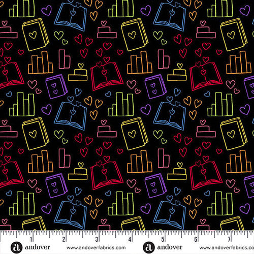 Back to School Book Lover Black