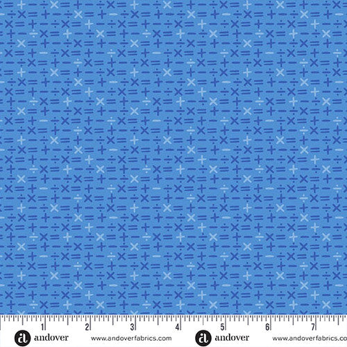 Back to School Math Symbols Denim