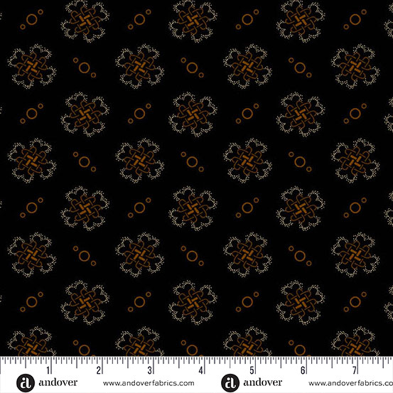 Bridgeport Quatrefoil Black