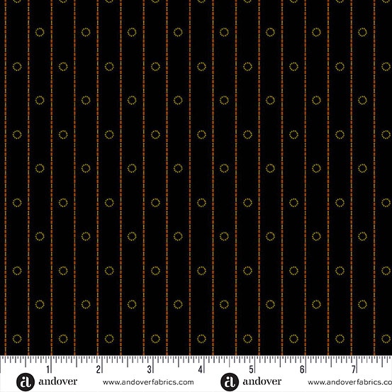 Bridgeport Circle Stripes Black