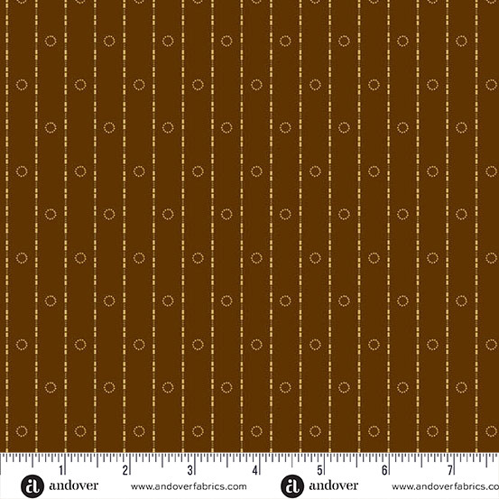 Bridgeport Circle Stripes Brown