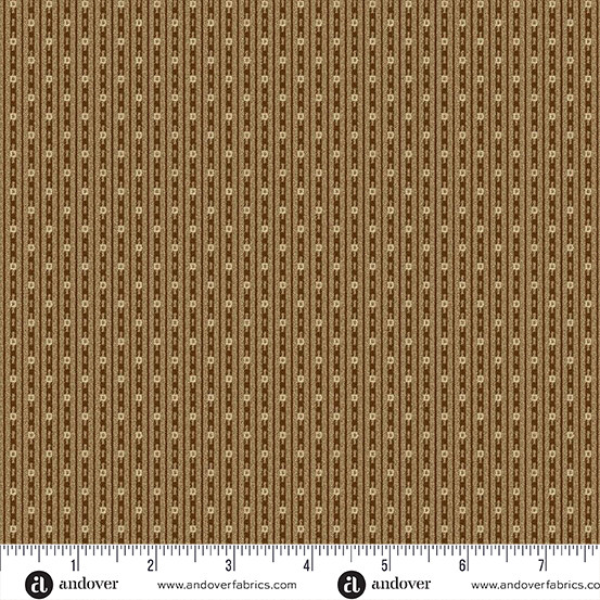 Bridgeport Square Stripes Brown