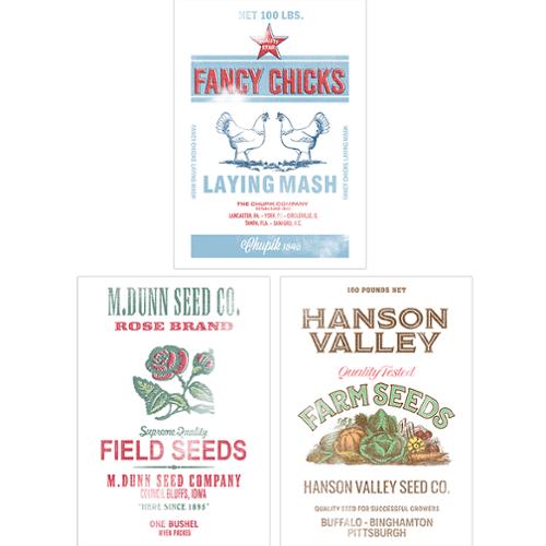 Farm And Garden Towel Set of 3