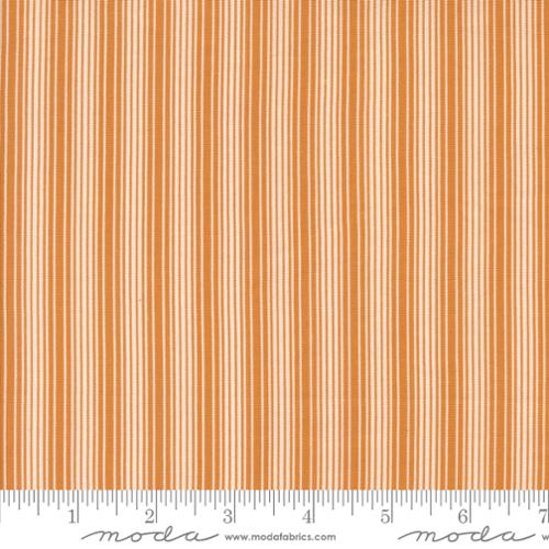 Pumpkin Linen Stripe