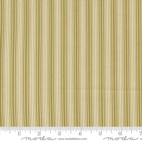 Basil Linen Stripe