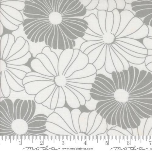 Off White Silver Bloom