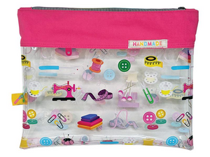 Clear Vinyl Sew Notion 12"x52"