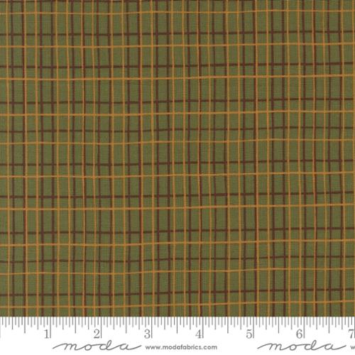 Autumn Forest Green Checks & Plaids