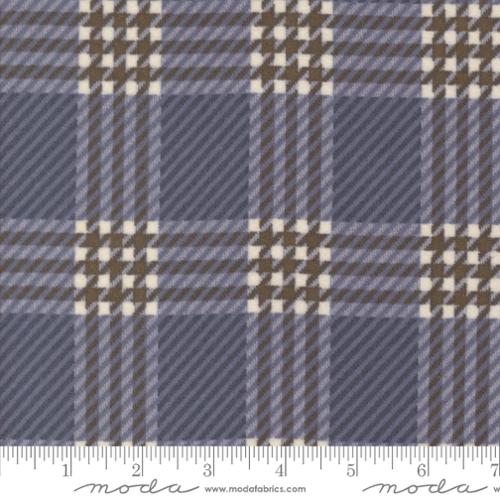 Indigo Window Pane Plaid
