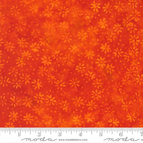 Tangerine Sunburst Batiks