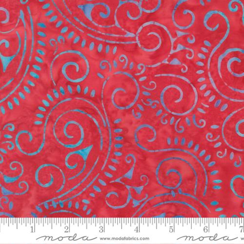 Raspberry Sunburst Batiks