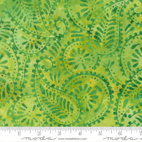 Lime Sunburst Batiks