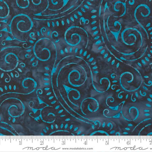 Dark Dusk Sunburst Batiks