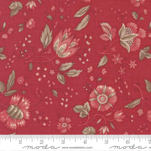 Joie De Vivre Rural Florals Rouge