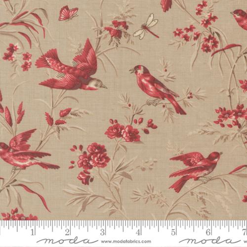 Joie De Vivre Moineau Florals Birds Roche