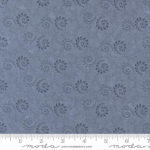Bluebirds Nest Light Blue Swirl