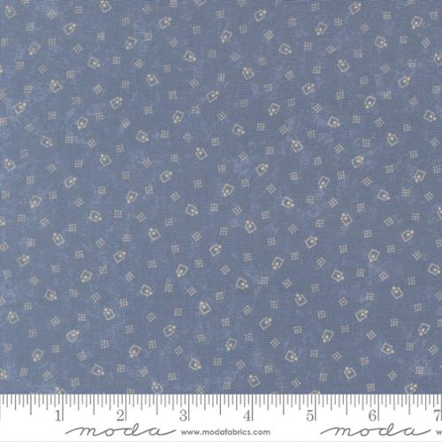 Bluebirds Nest Light Blue Square