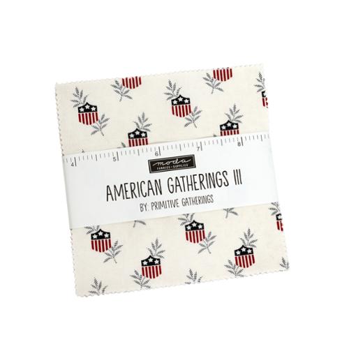 American Gatherings III Charm Pack