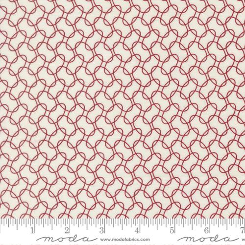 American Gatherings III Cloud Crimson Intertwined Swirls