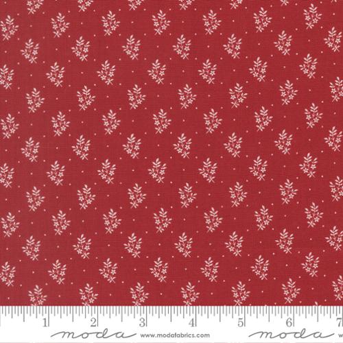 American Gatherings III Crimson Sprig Floral