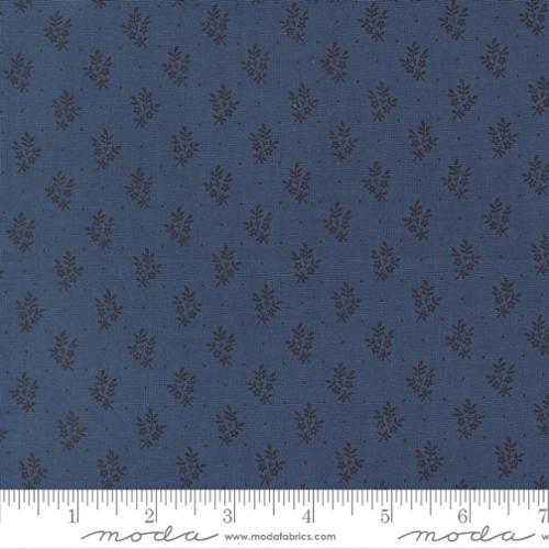 American Gatherings III Berry Blue Sprig Floral