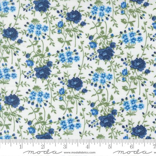 Blueprint White Multi Floral