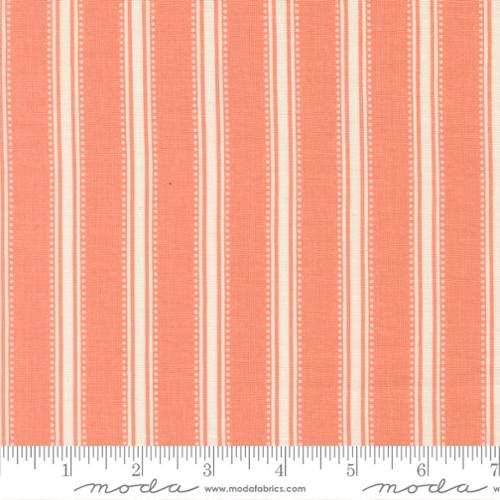 Sunbonnet Coral Stripes