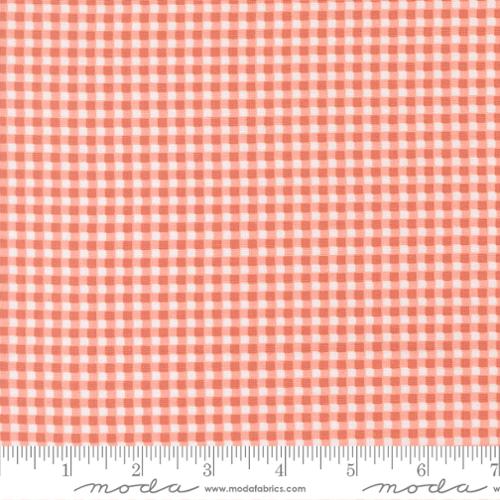 Sunbonnet Coral Checks & Plaids